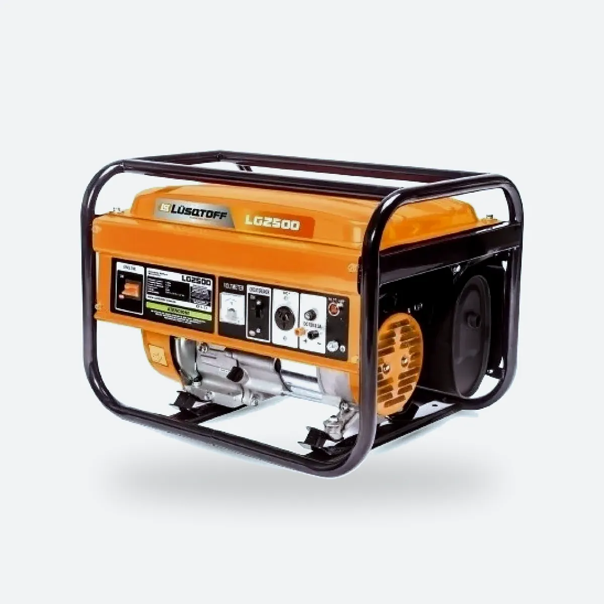 Generador eléctrico de 2200 W con marco de protección